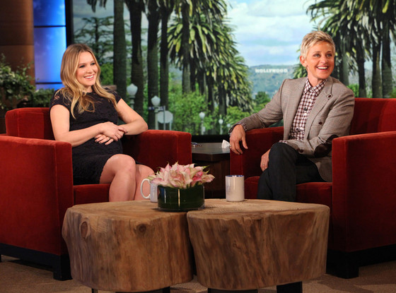 Kristen Bell, Ellen DeGeneres Kristen Bell, Ellen DeGeneres
